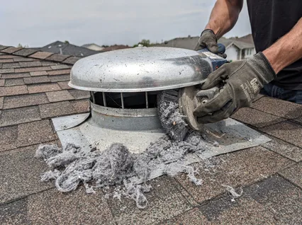 Cleaning Dryer Vent On Roof in Cimarron Hills