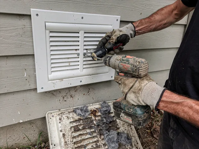 Dryer Vent Cover Replacement in Cimarron Hills