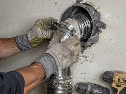 Dryer Vent Hose Installation in Cimarron Hills