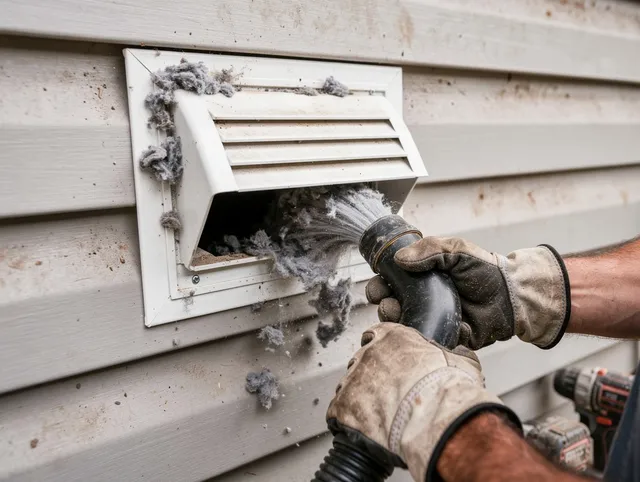Professional dryer vent cleaning by Cimarron Hills Dryer Vent Cleaning in Cimarron Hills