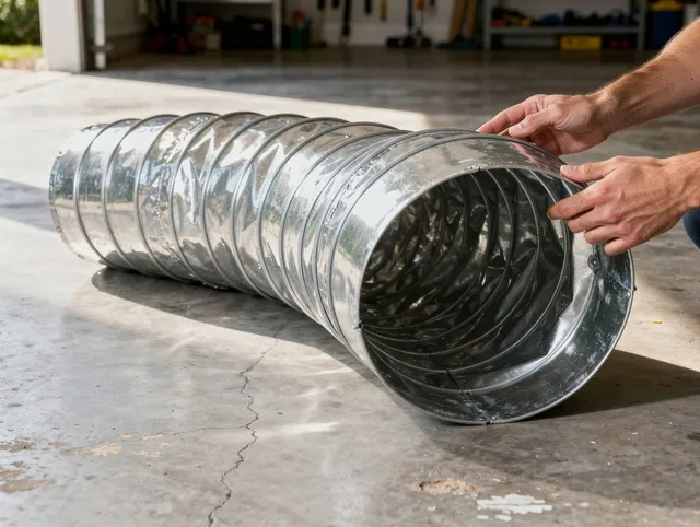 Cimarron Hills Dryer Vent Cleaning specialist using advanced equipment for thorough duct cleaning in Cimarron Hills